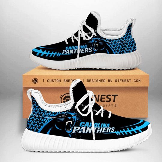football Carolina Panthers Black Blue Reze Sneakers V2