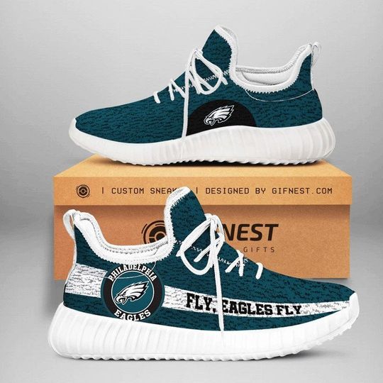 Discover football Philadelphia Eagles Green Version Reze Sneakers