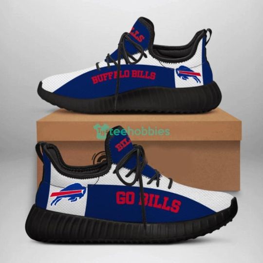 Discover football Buffalo Bills Blue White Free Style Reze Sneakers