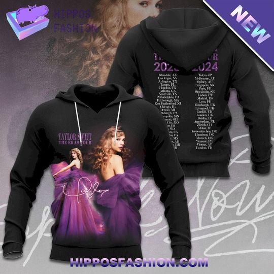 Discover Swift The Eras Tour World 2023 2024 Pullover Hoodie