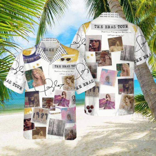 Discover Swift The Eras Tour Sign Hawaiian Shirt