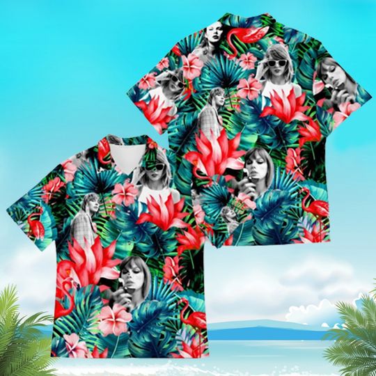 Discover Swift Floral Tropical Hawaiian Shirt