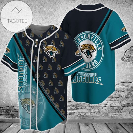 football Jacksonville Jaguarss Teal Black Baseball Jersey