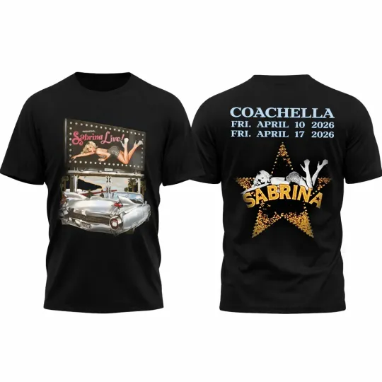 Sabrina Carpenter Coachellla 2026 Shirt, Coachellla 2026 Festival Tee