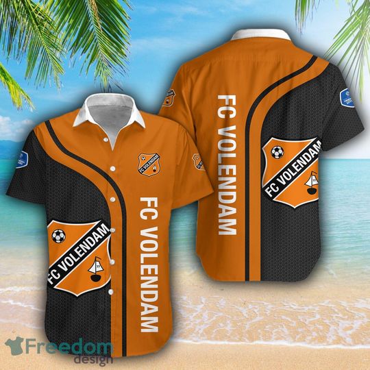 Discover FC Volendam Orange Black Hawaiian Shirt