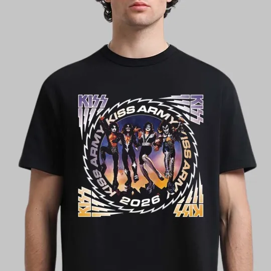 Kiss Band Kiss Army Vip Membership 2026 T-Shirt