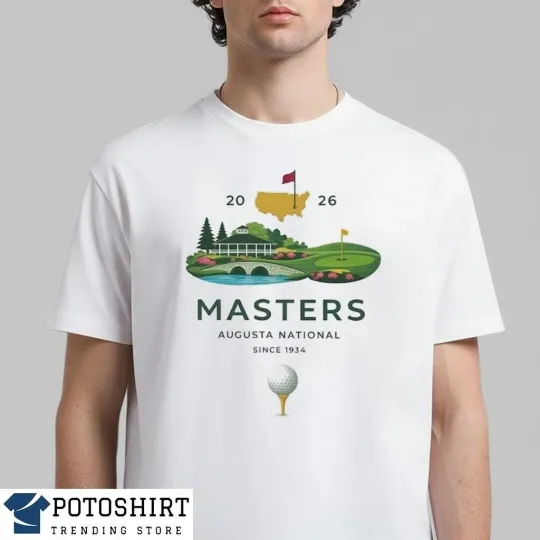 Masters 2026 Augusta National Golf Tournament Classic Graphic T-Shirt
