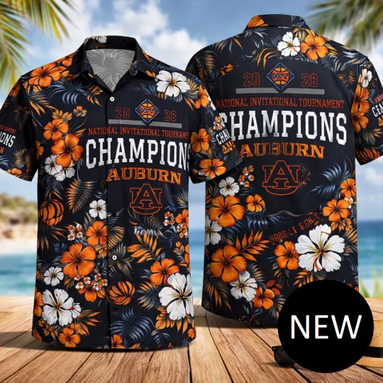 Discover Men’s Basketball 2026 Champions Tropical Pattern Hawaiian Shirt