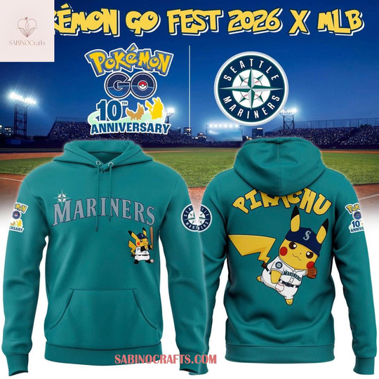 Seattle Mariners x 2026 PKM Go Fest Celebrate Hoodie