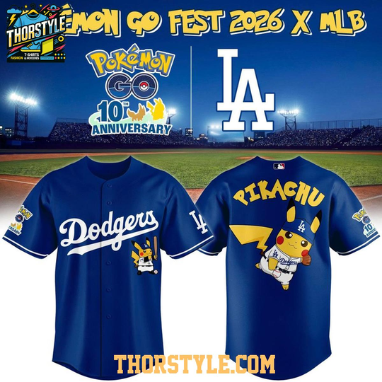 Los Angeles Dogers PKM Go Fest 2026 Tour Baseball Jersey