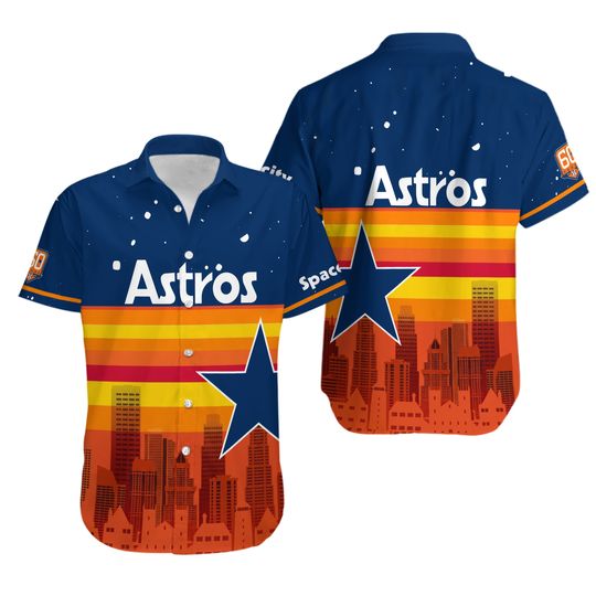 Houston Astros Space City Hawaiian Shirt For Men And Women