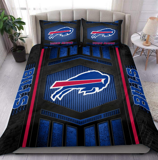 Buffalo Bills Personalized Bedding Set Best Gift For Fan