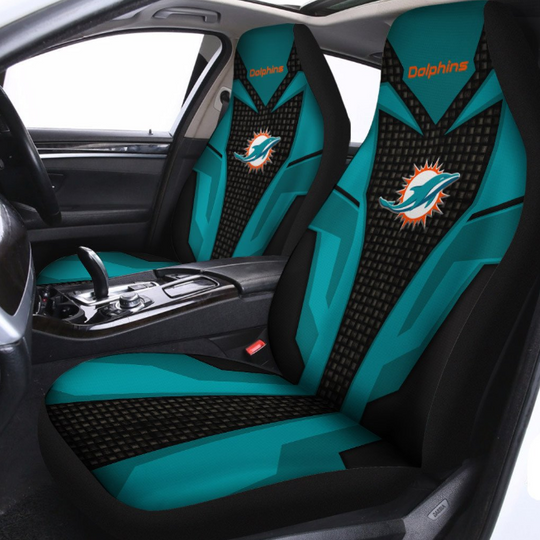Discover Miami Dolphins Car Seat Covers