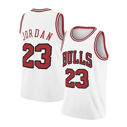 White & Red Chicago bulls jersey dress