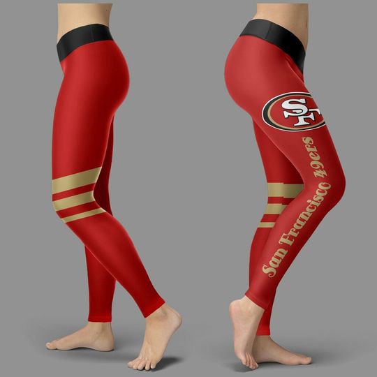 Discover San Francisco 49ers Football Leggings