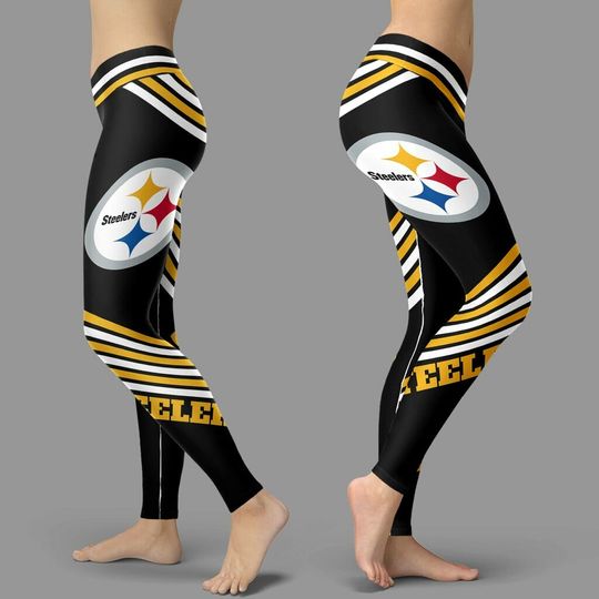 Discover Pittsburgh Steeler Football Leggings