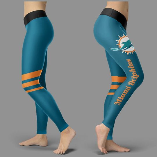 Discover Miami Dolphins Football Leggings
