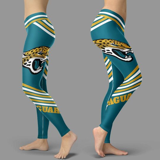 Jacksonville Jaguars Football Leggings