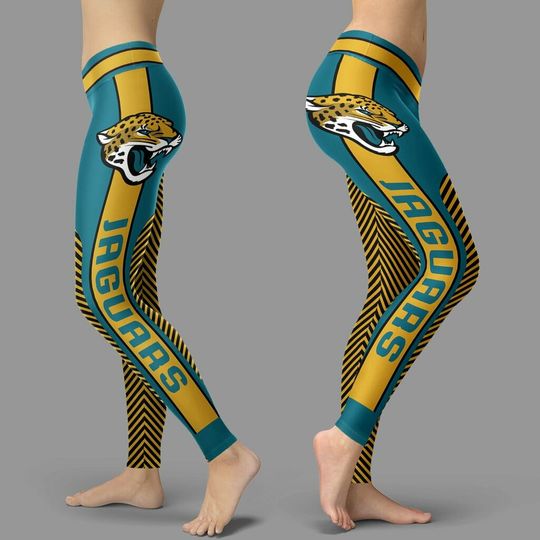 Jacksonville Jaguars Football Leggings