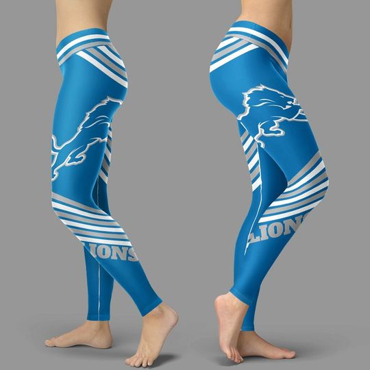 Discover Detroit Lions Football Leggings