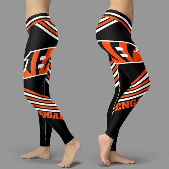 Discover Cincinnati Bengals Football Leggings
