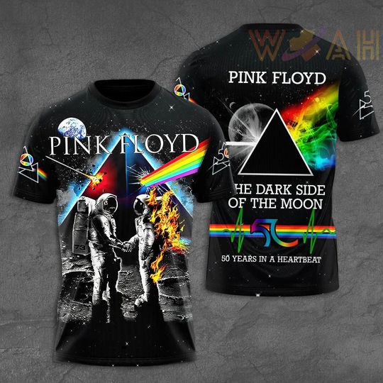 Pink Floyd The Dark Side of the Moon 3D T-Shirt