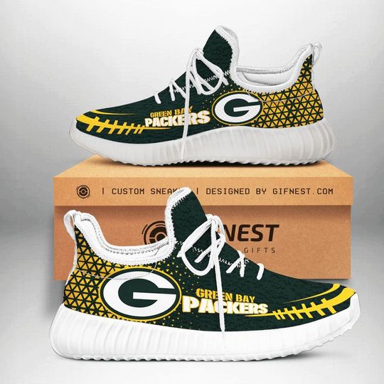 football Green Bay Packers Green Yellow Rugby Ball Reze Sneakers
