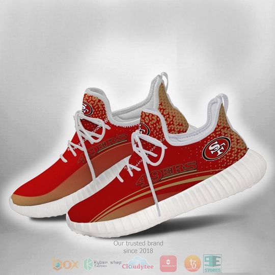 Discover football San Francisco 49ers Red Golden Curver Reze Sneakers
