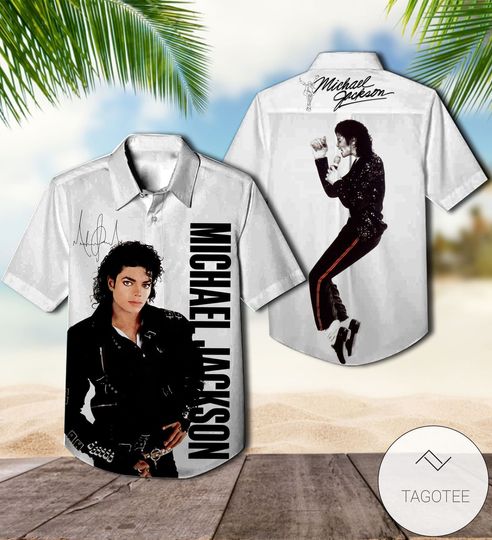 Discover Michael Jackson Signature Hawaiian Shirt
