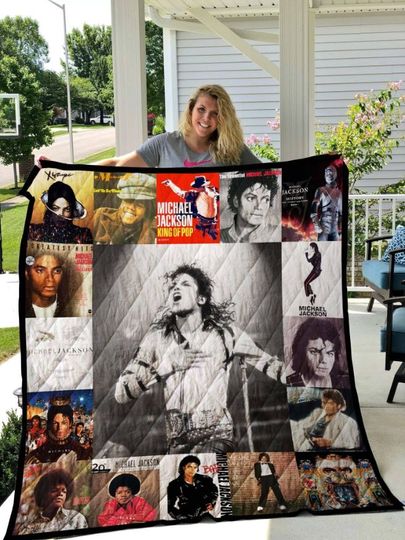 Discover Michael Jackson Style Quilt Blanket