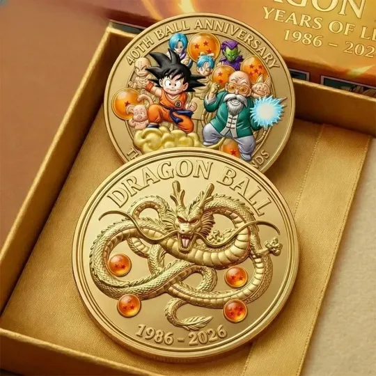 Discover Dragon Ball 40th Anniversary Commemorative Coin