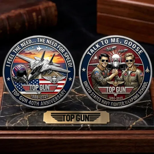 Discover Top Gun 40th Anniversary 2026 Commemorative Coin