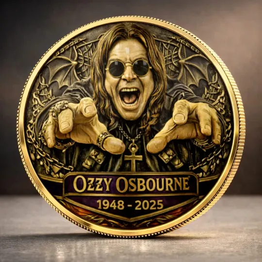 Discover Ozzy Osbourne Commemorative Coin