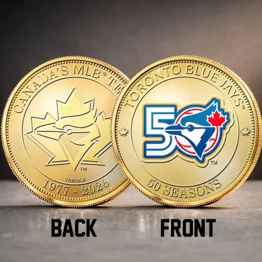 Discover Blue Jays 50 Seasons Commemorative Coin