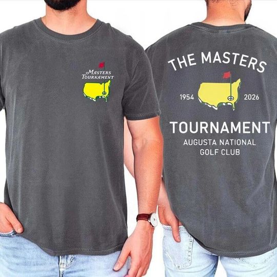 Discover Masters Augusta National Golf Course T-Shirt, 2026 Tournament, Vintage Golf Fan Tee, Golfer Gift