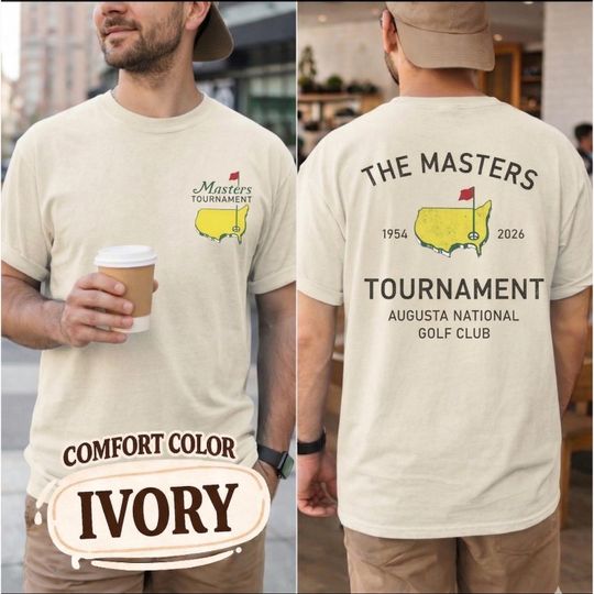 Masters Tournament Golf Shirt, Augusta National Vintage Tee