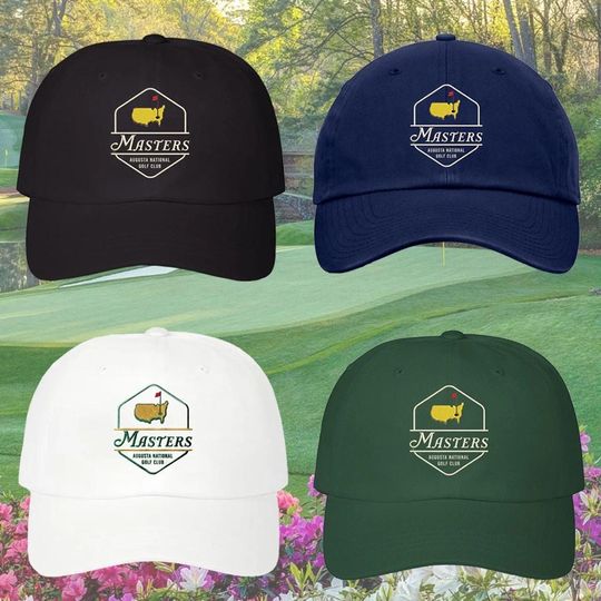 Discover Masters Golf Embroidered Hat Masters PGA Tour, Golf Tournament, Golf Tournament Party Style