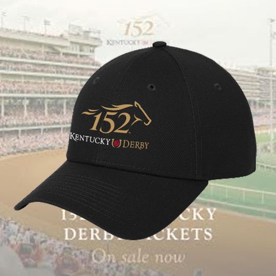 Discover 2026 Kentucky Derby Embroidered Hat 152st Kentucky Derby, Horse Racing Lover