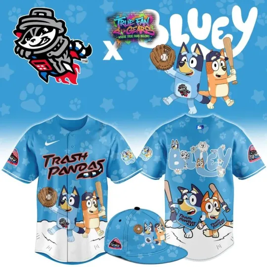 Discover 1Rocket City Trash Pandas x Night 2026 Limited Edition Baseball Jersey