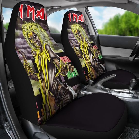 Discover Iron Maiden Killers Car Seat Cover