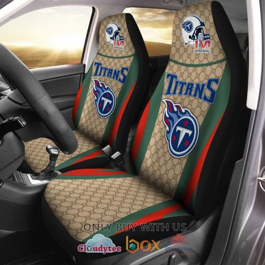 Discover football Tennessee Titans GC Style Car Seat Covers
