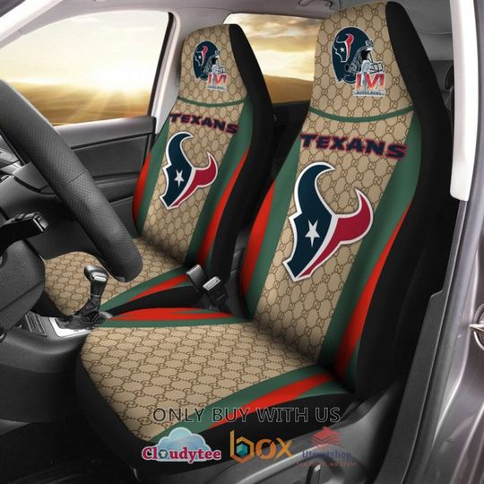 Discover football Houston Texans GC Style Car Seat Covers