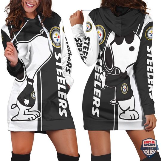 Discover football Pittsburgh Steeler Snoopy Lover Women Hoodie Dress