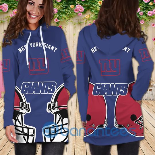 Discover football New York Giants Helmet Women Hoodie Dress