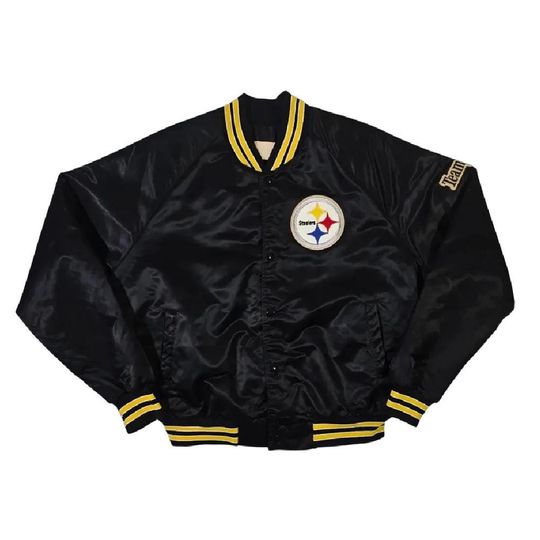 Discover Pittsburgh Team Steeler Baseball Jacket