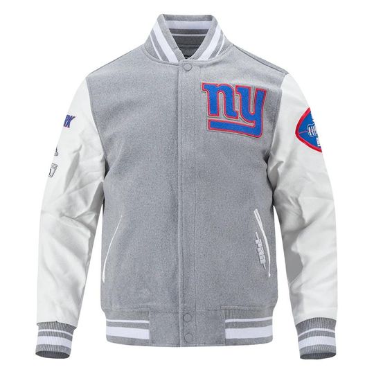 Discover Men's New York Team Giants Baseball Jacket