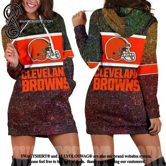 Discover football Cleveland Browns Special Design Women Hoodie Dress