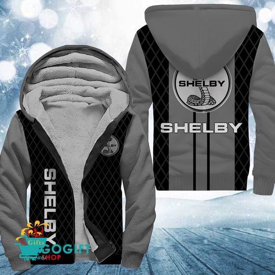 Discover Ford Shelby 3D Fleece Zip Hoodie