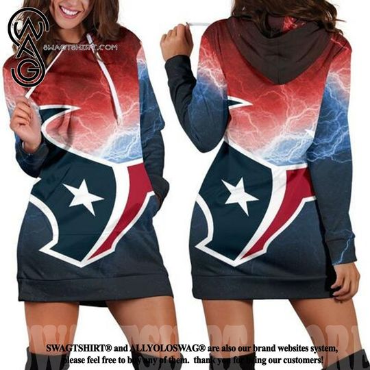 Discover football Houston Texans Special Design Women Hoodie Dress