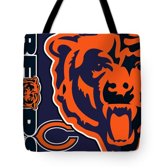 Chicago Bears Big Logo Tote Bag